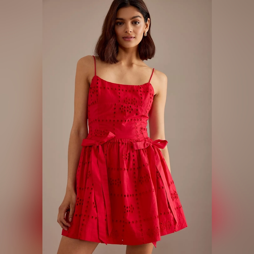 Damson Madder Penelope Mini Dress Size 6 (US Size 2)